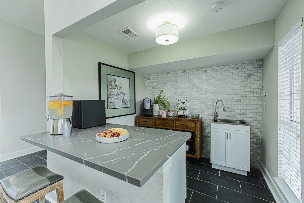 Community Coffee Bar  at Oaks at Greenview, Houston, Texas