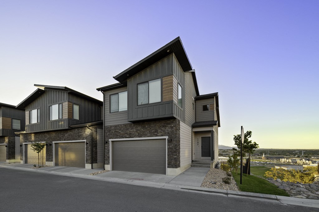 Front Home View at Banner Hill, Bluffdale, 84065