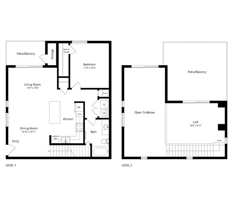 1AM Floor Plan