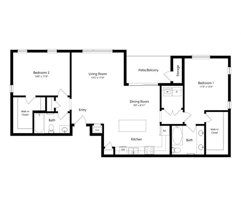 2C Floor Plan