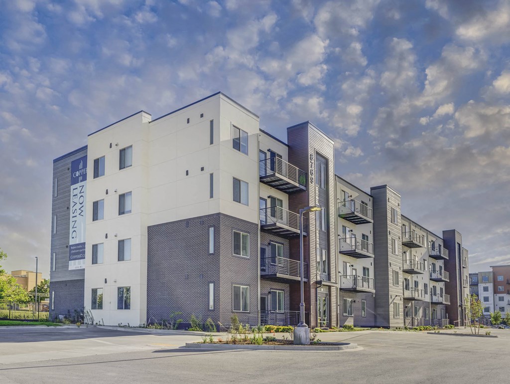 a picture of a building with a blue sky in the background at Copper 87, Utah, 84088