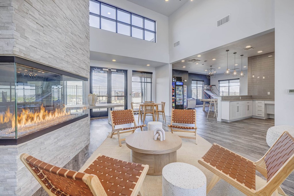the preserve at ballantyne commons community living room at Copper 87, Utah, 84088