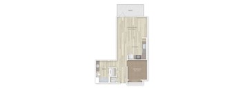 One bedroom one bathroom
