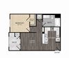 A1-1 1 bedroom 1 bathroom
