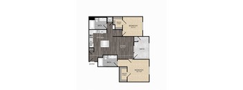 B3-1 2 Bedroom 2 Bathroom