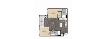 B4-1 2 Bedroom 2 Bathroom