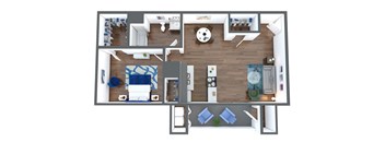 One Bedroom One Bathroom