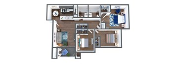 Three Bedroom Two Bathroom