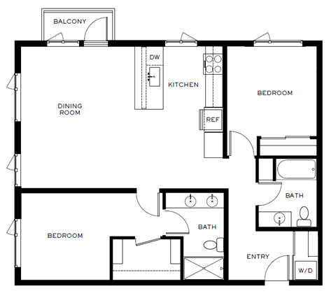 9950 NE Gibbs Drive Studio-3 Beds Apartment for Rent - Photo Gallery 49