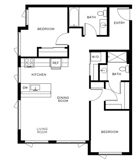 9950 NE Gibbs Drive Studio-3 Beds Apartment for Rent - Photo Gallery 40