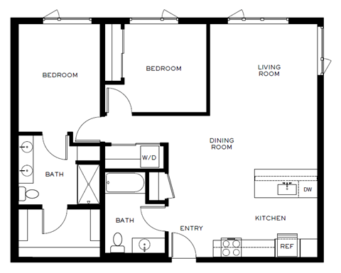 9950 NE Gibbs Drive Studio-3 Beds Apartment for Rent - Photo Gallery 48