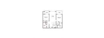bedroom floor plan | the mansions on the park