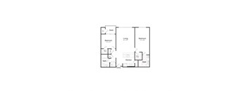 bedroom floor plan | the mansions on the park