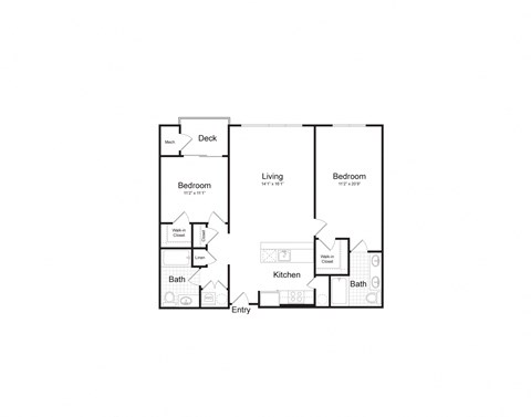 bedroom floor plan | the mansions on the park