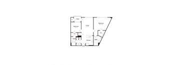 bedroom floor plan | the commons at canal winchester