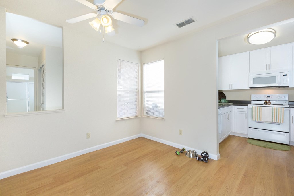 Wood Inspired Plank Flooring at Wood Creek Apartments, California