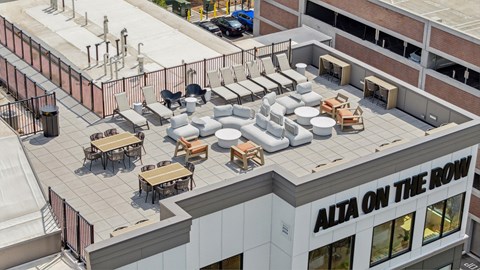 a rendering of an atlas on the roof of a building