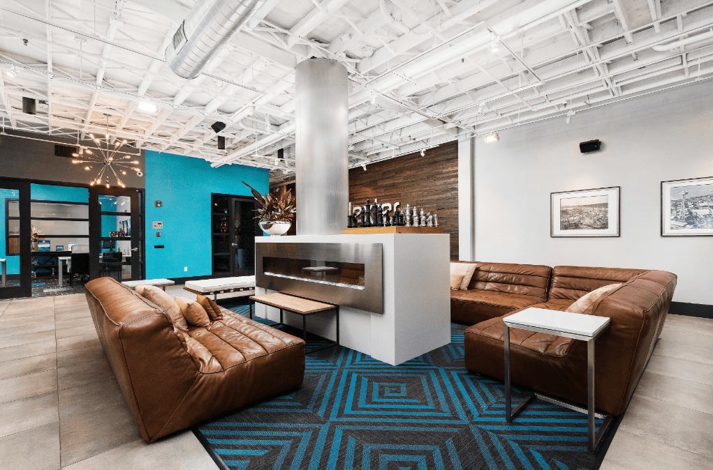 Dexter Lake Union Resident Lounge  at Dexter Lake Union, Seattle, Washington