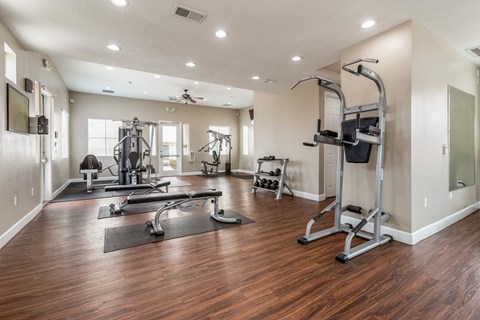 the estates with exercise equipment