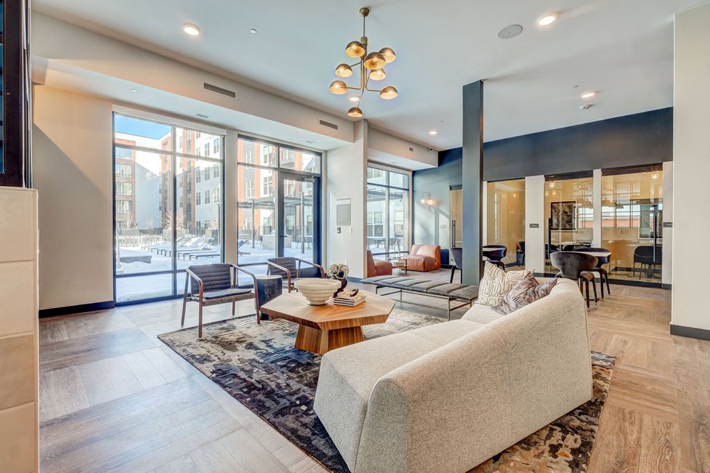 Clubhouse seating  at Novus, Colorado