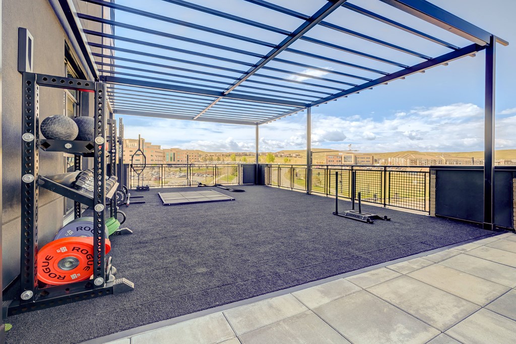 Outdoor Fitness Space  at Novus, Lone Tree