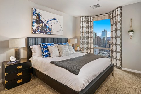 Large Bedroom at 1600 Glenarm Place, Denver, CO