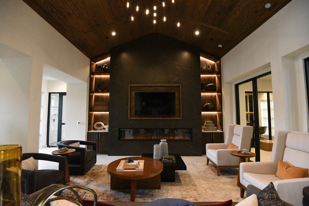 Club  House Fireplace