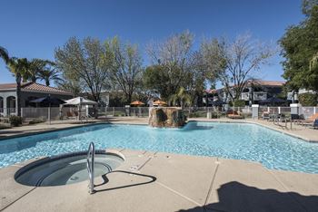 Relaxing Area by the Pool,at San Valiente, Arizona, 85021