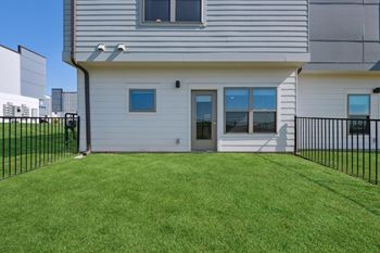Fenced yards*
