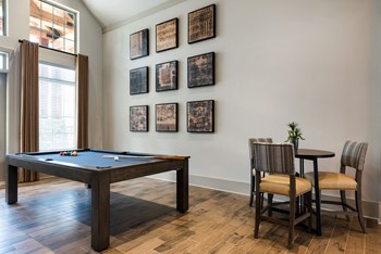 Clubhouse pool table