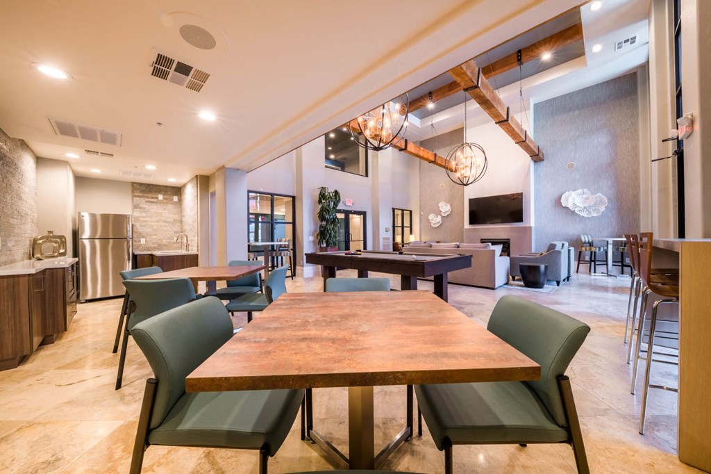 Clubhouse assets at Alanza Place, Phoenix, AZ