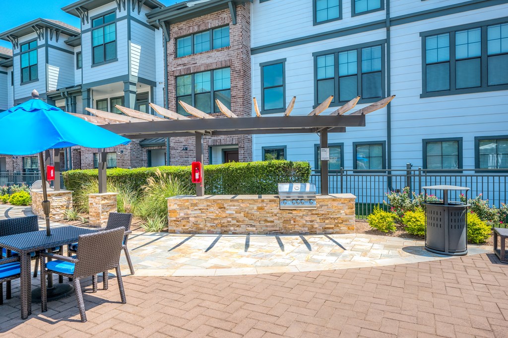 our apartments showcase a beautiful patio