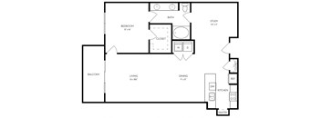 1x1 at The Dylan, Dallas, 75219