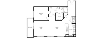 1x1 at The Dylan, Dallas, 75219