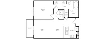 1x1 at The Dylan, Dallas, 75219