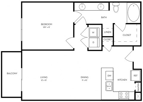 1x1 at The Dylan, Dallas, 75219