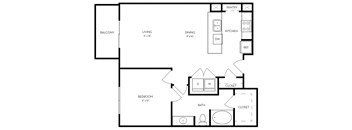 1x1 at The Dylan, Dallas, 75219