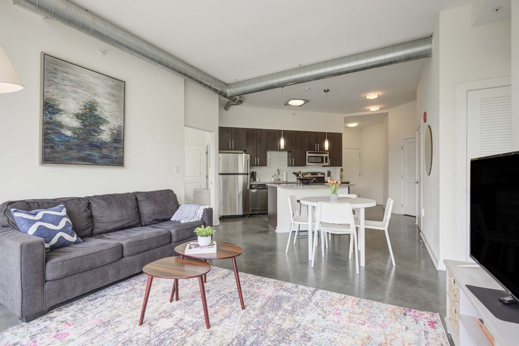 Living/dining area