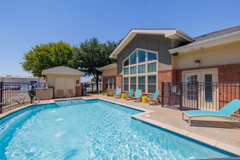 take a dip in our resort style pool