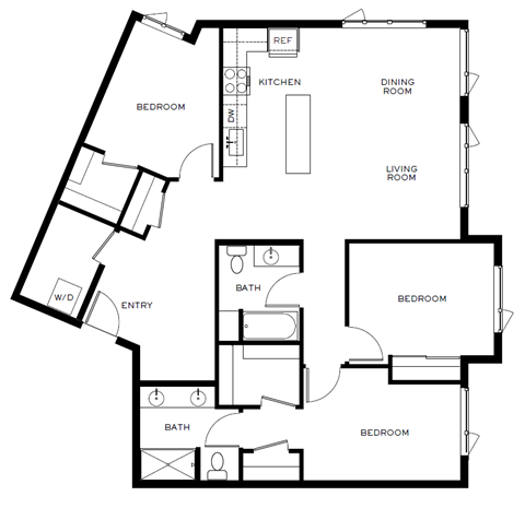 9950 NE Gibbs Drive Studio-3 Beds Apartment for Rent - Photo Gallery 57