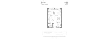 E-A6 Floor plan