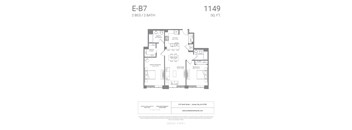 E-B7 Floor Plan