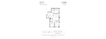 E- C1 Floor Plan