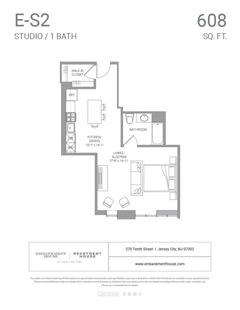 E - S2 Floor Plan