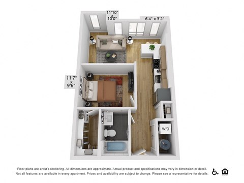 a 3 bedroom floor plan  summit  460 sq ft