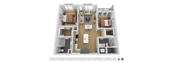 a 1 bedroom floor plan  summit  460 sq ft
