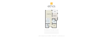 728 sq ft floorplan