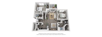 The Birch Floor Plan at Eagle Glen Apartments, Murrieta