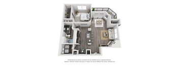 The Pine Floor Plan at Eagle Glen Apartments, Murrieta, CA