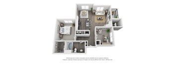 The Sycamore Floor Plan at Eagle Glen Apartments, Murrieta, 92563